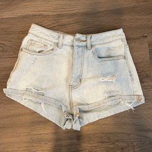 Brandy Melville light blue shorts